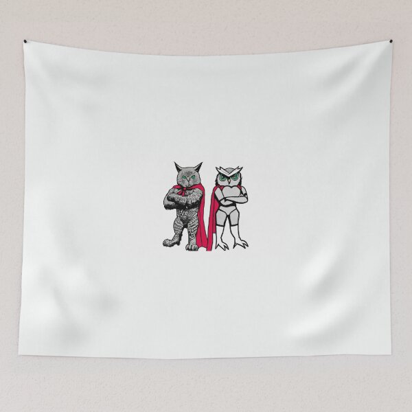 Item preview, a cat and an owl designed and sold by Boztik-Designs.