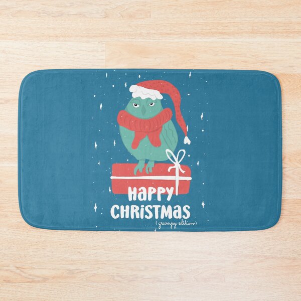 Item preview, Happy Christmas - Grumpy Edition -  Owls Greetings collection - BGR designed and sold by MaddaMom.