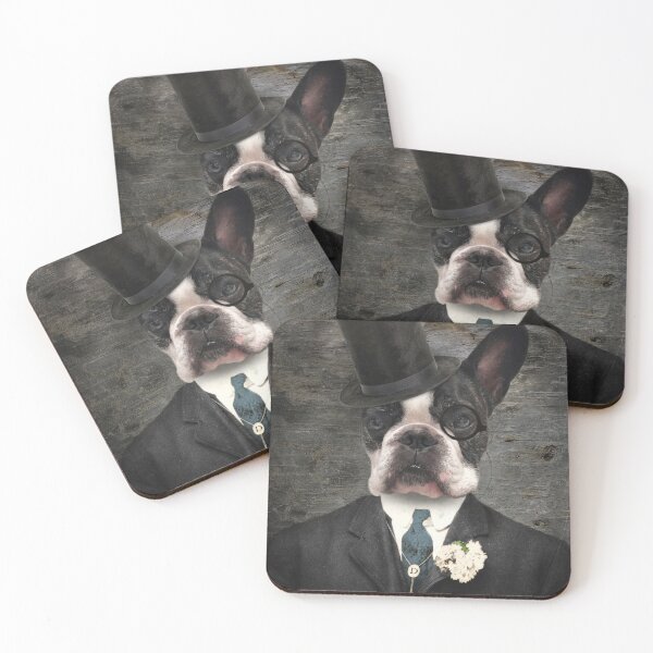 Item preview, Boston Terrier Dog Art - Sir Duncan designed and sold by thelonelypixel.