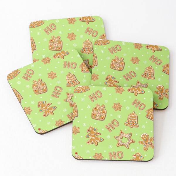 Item preview, Christmas Gingerbread cookies pattern  designed and sold by UnicornParty.