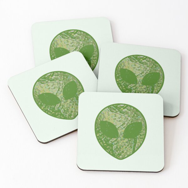 Item preview, Green aliens - ET sticker - Colorway greens ET 3 designed and sold by smooshfaceutd.