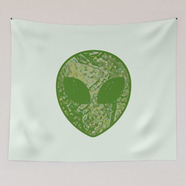 Item preview, Green aliens - ET sticker - Colorway greens ET 3 designed and sold by smooshfaceutd.