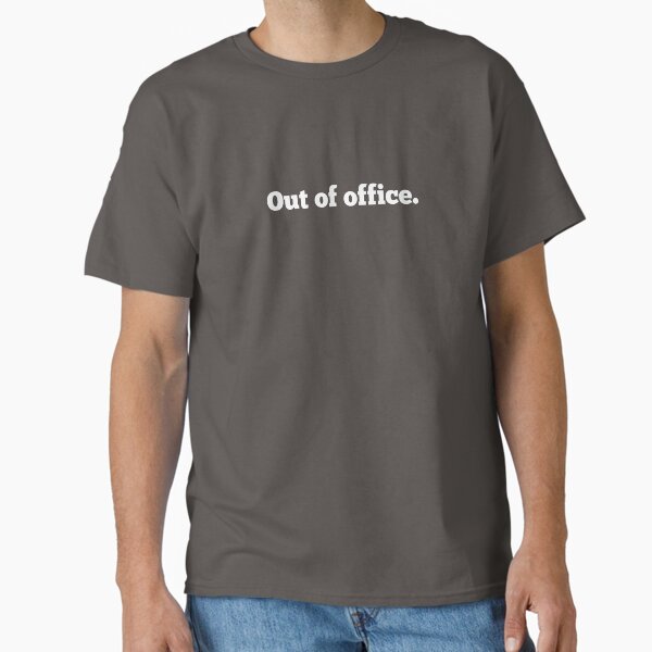Artikel-Vorschau von Out of Office Quiet Quiting Millennial Great Resignation Work Life Balance Toxic Work Shirt, designt und verkauft von Dwebster27.