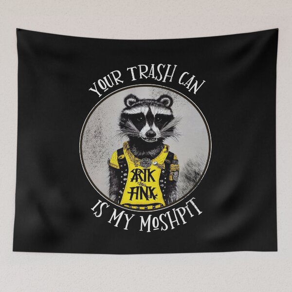 Item preview, Trash Can Moshpit designed and sold by NoArtNoJoy.