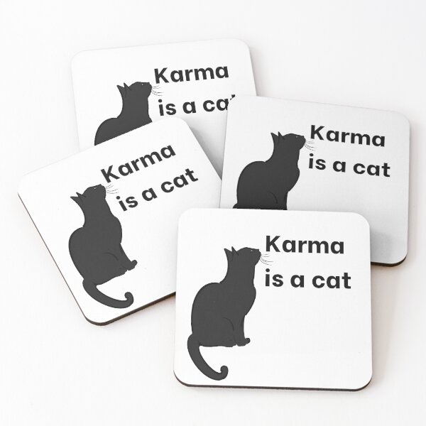 Item preview, Taylor Swift Midnights Karma Is a Cat Transparent designed and sold by dandoesntdraw.