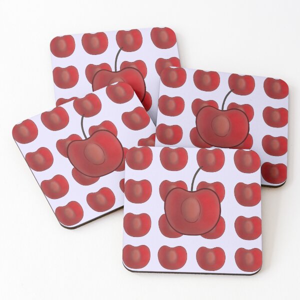 Item preview, Cute Plums Pattern with Big Plum  designed and sold by TheFoxyWolfShop.