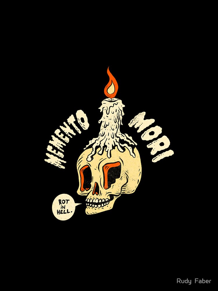 Thumbnail 4 of 4, iPhone Case, Memento Mori designed and sold by Rudy Faber.