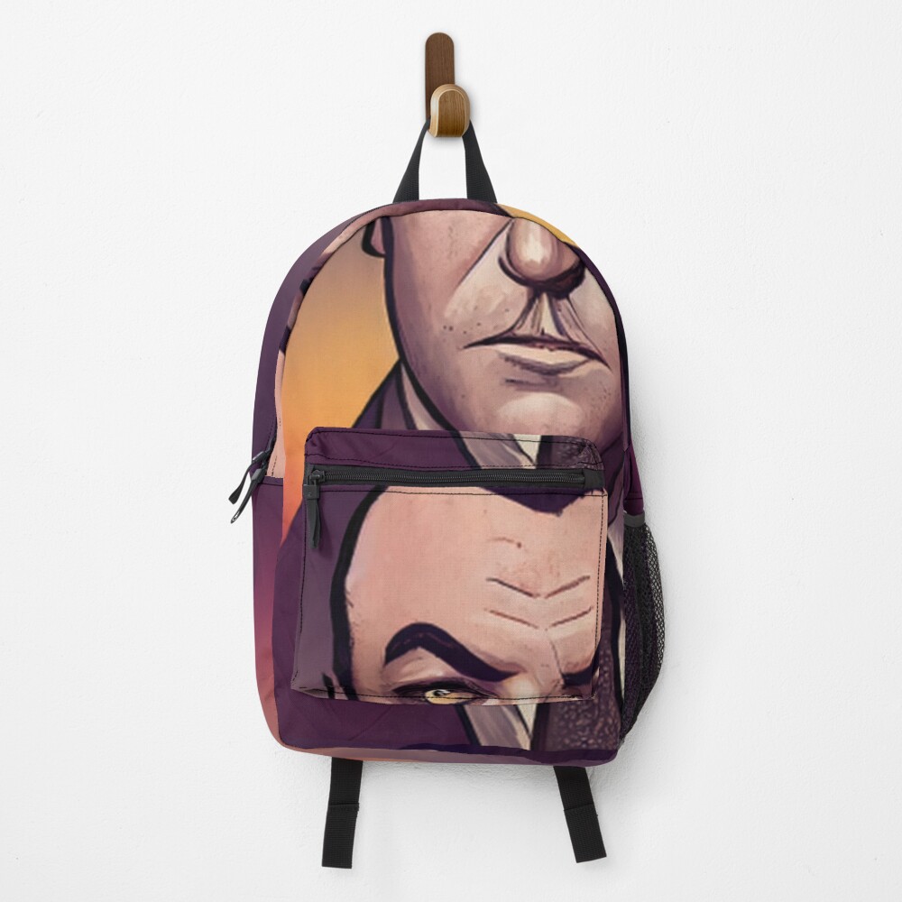 Vista previa del artículo con la obra «Mochila», diseñado y vendido por ComicsFactory.