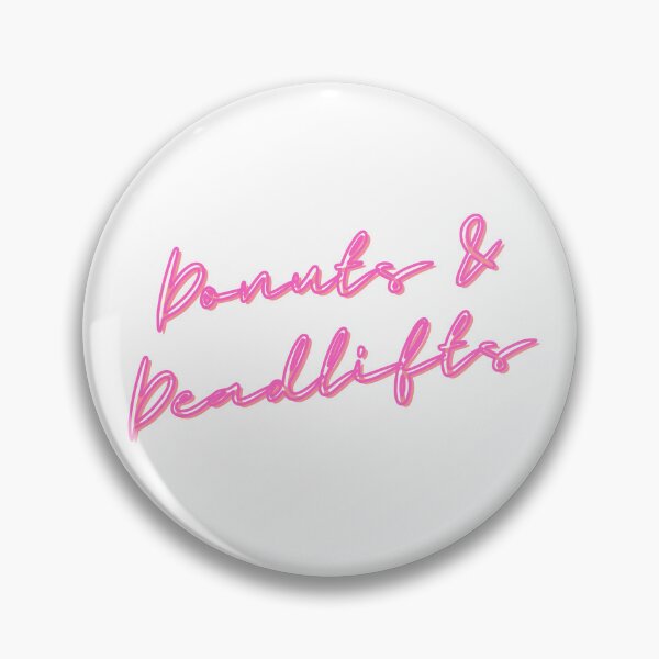 Item preview, Donuts and Deadlifts designed and sold by Bree Cunningham.