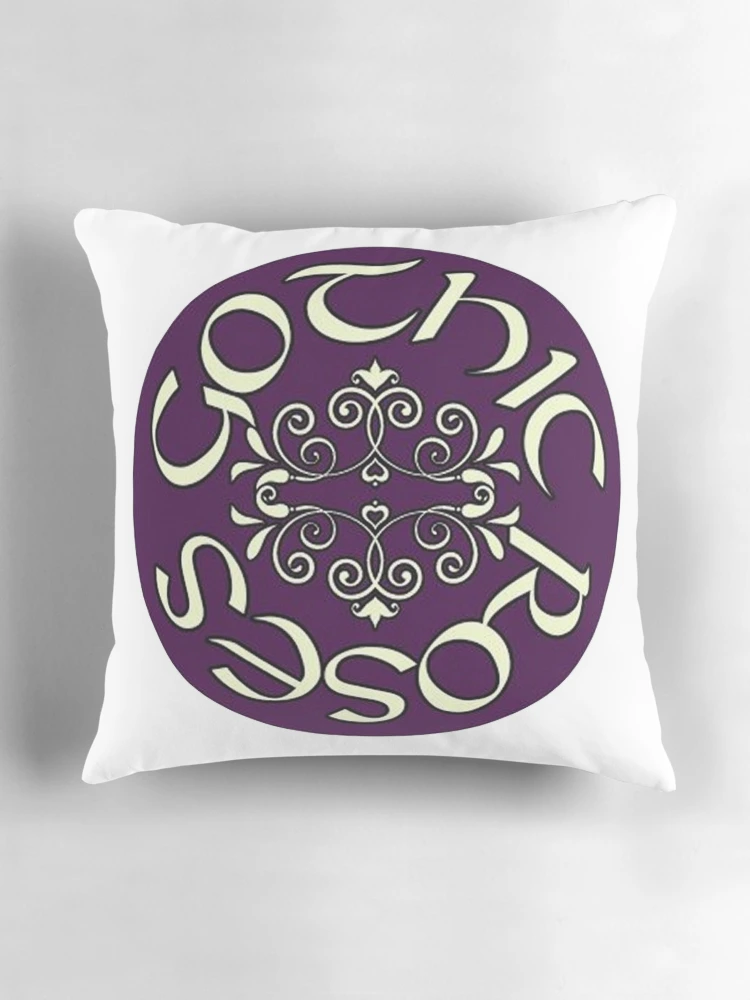 Thumbnail 3 of 4, Pillow, Gothic Roses designed and sold by Gothic-Roses.