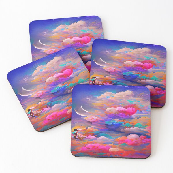 Item preview, Abstraction Abstract deepstyle Vapour Rainbow Flow Art designed and sold by ValleyDream.