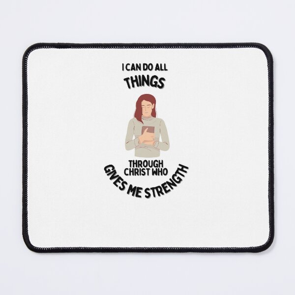 Item preview, Philippians 4 13  i can do all things through Christ who gives me strength designed and sold by DareDreams.