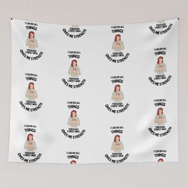 Item preview, Philippians 4 13  i can do all things through Christ who gives me strength designed and sold by DareDreams.