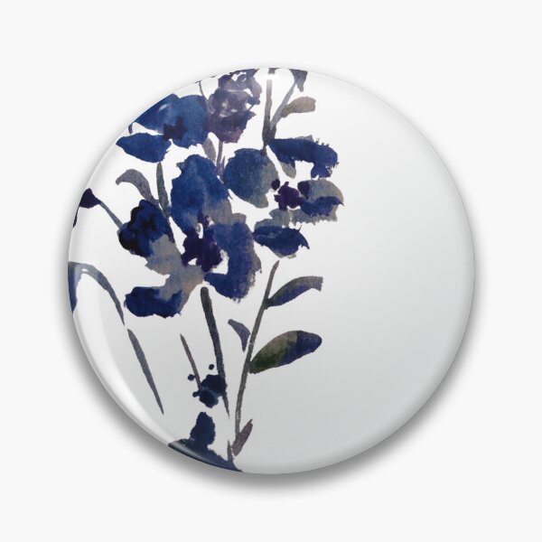Item preview, Lavander blue flowers designed and sold by Maria Kassó.