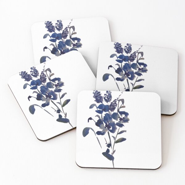 Item preview, Lavander blue flowers designed and sold by Maria Kassó.