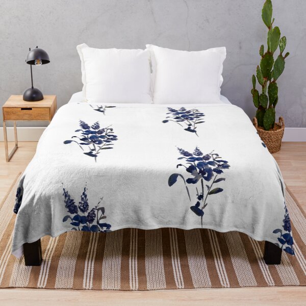 Item preview, Lavander blue flowers designed and sold by Maria Kassó.