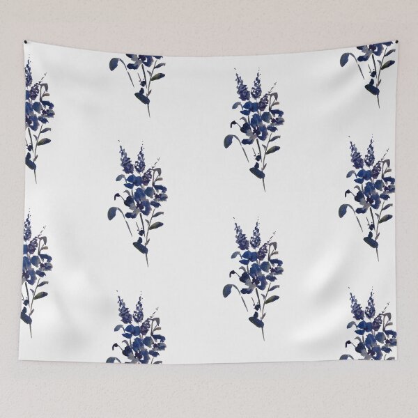 Item preview, Lavander blue flowers designed and sold by Maria Kassó.