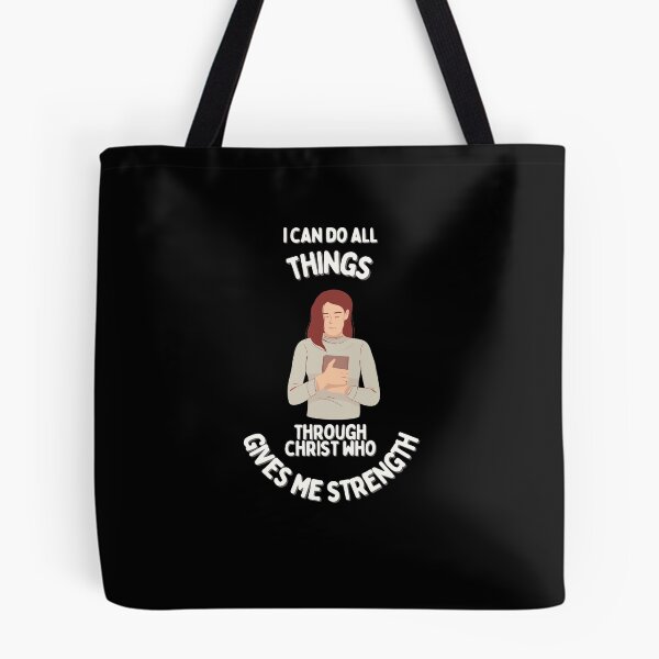 Item preview, Philippians 4 13  i can do all things through Christ who gives me strength designed and sold by DareDreams.