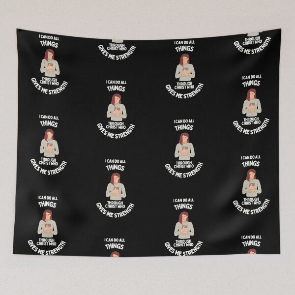 Item preview, Philippians 4 13  i can do all things through Christ who gives me strength designed and sold by DareDreams.