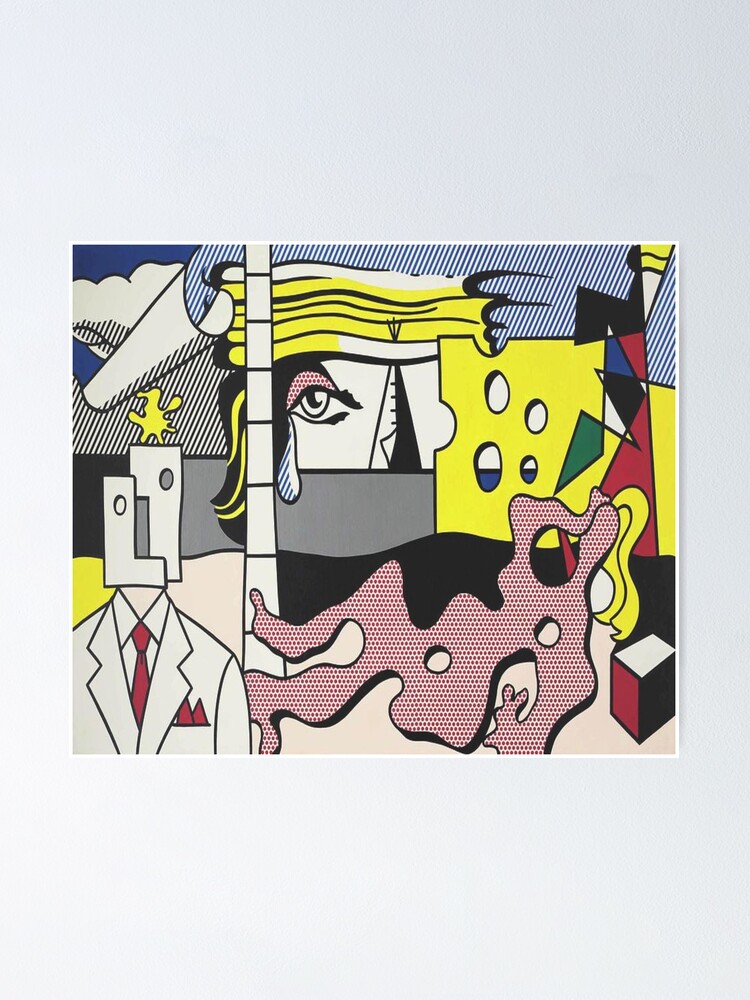 "roy lichtenstein pop art for sale" Poster for Sale by lamia3 Redbubble