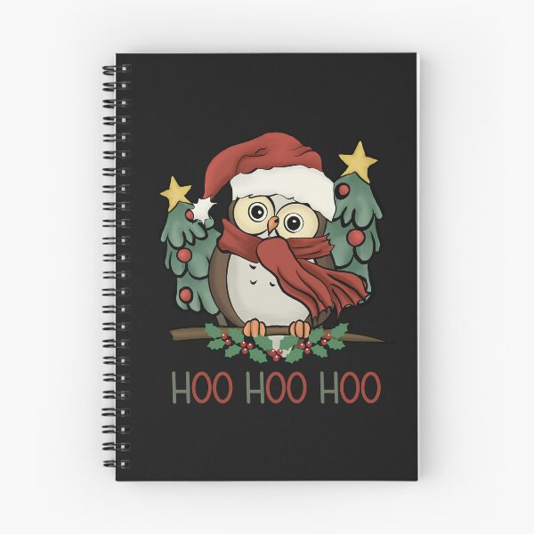 Item preview, Cute Christmas Hoo Owl designed and sold by HappyLifeCreate.
