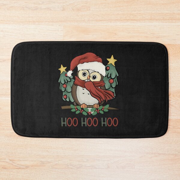 Item preview, Cute Christmas Hoo Owl designed and sold by HappyLifeCreate.