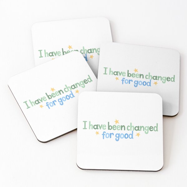 Item preview, Wicked Musical, For Good Quote Sticker designed and sold by MagicallyStagey.