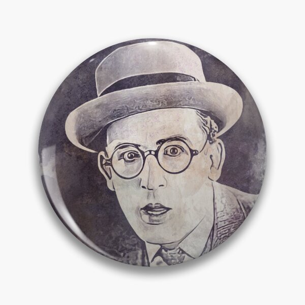 Item preview, Harold Lloyd Art - watercolor vintage - D3 designed and sold by DecoVintage.