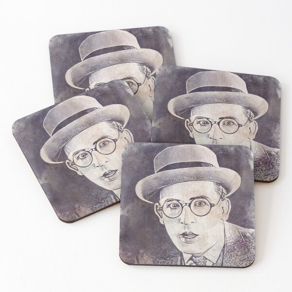 Item preview, Harold Lloyd Art - watercolor vintage - D3 designed and sold by DecoVintage.
