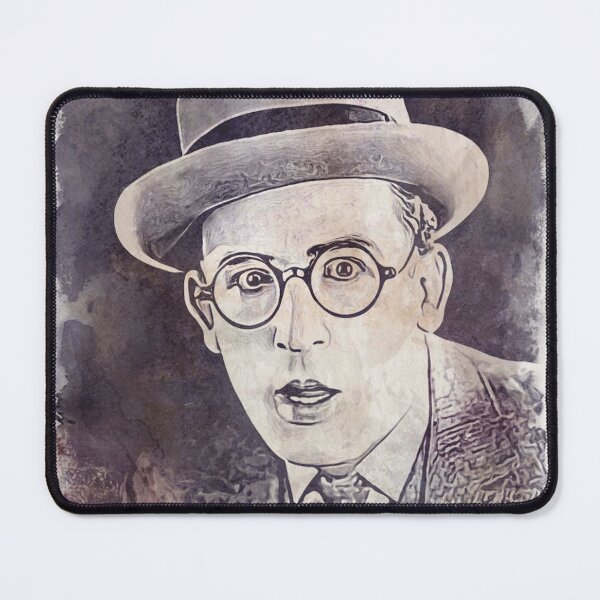 Item preview, Harold Lloyd Art - watercolor vintage - D3 designed and sold by DecoVintage.