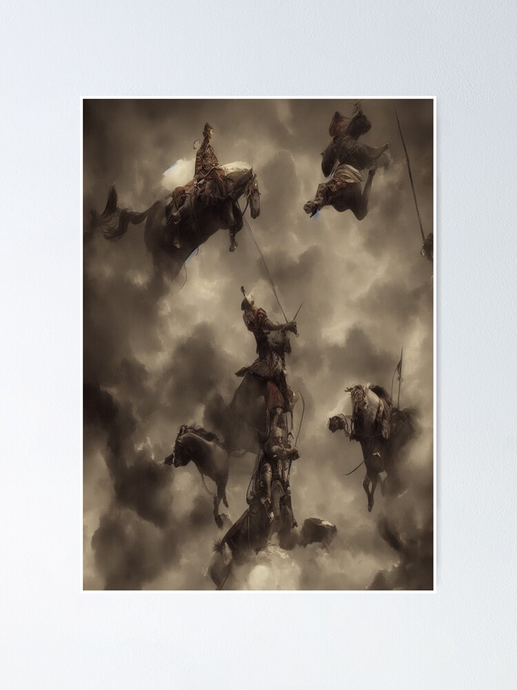 "Four Horsemen Of The Apocalypse" Poster For Sale By GawangKamay27 ...