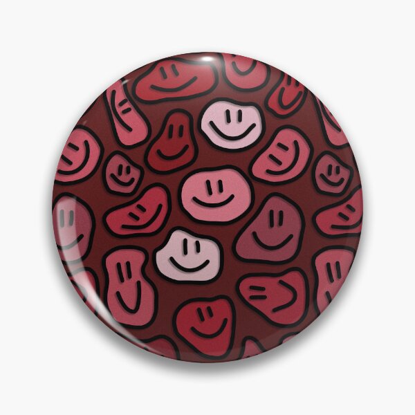 Item preview, Red Distorted Smiley Faces designed and sold by Ayoub14.