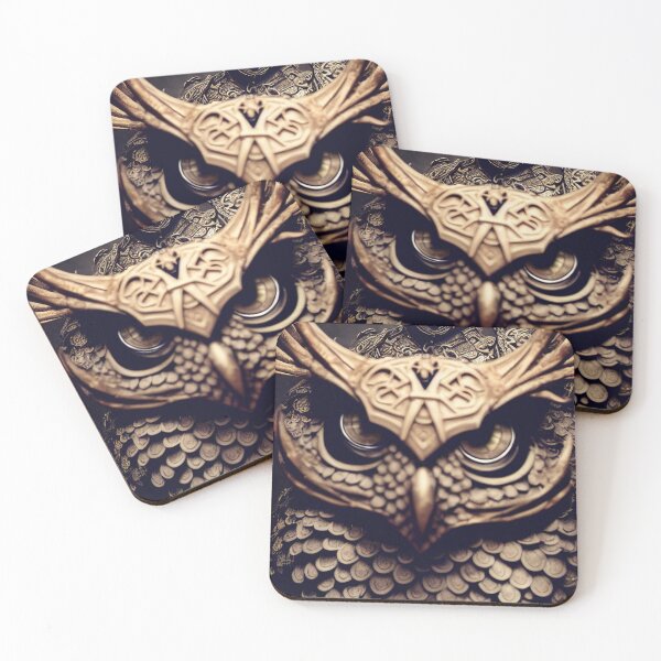 Item preview, Bronze armored owl warrior designed and sold by RK - Shop.