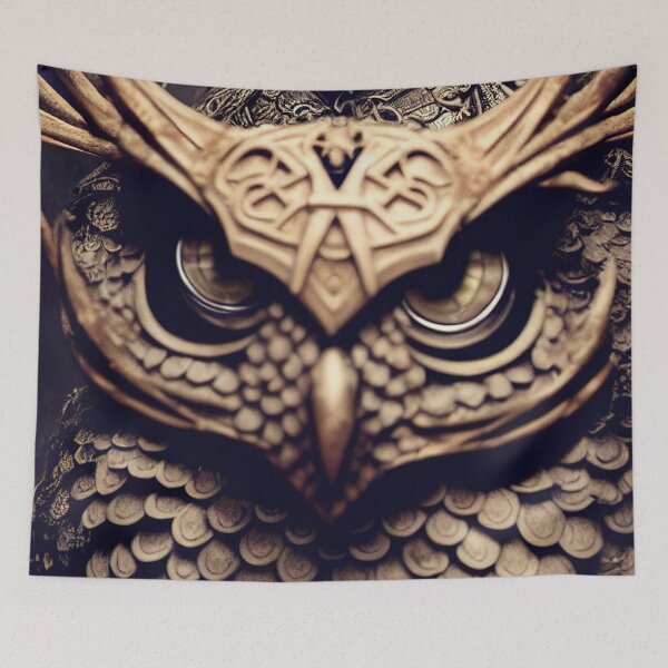 Item preview, Bronze armored owl warrior designed and sold by RK - Shop.