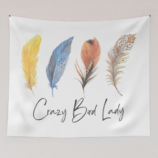 Item preview, Crazy Bird Lady designed and sold by Ivanapcm.
