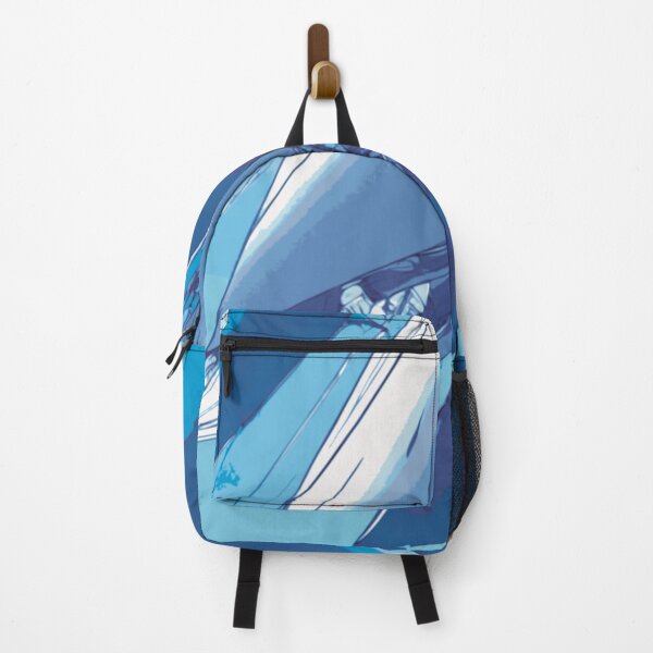Item preview, Sailboat Sailing Blue Abstract Illustration designed and sold by Nonshape.