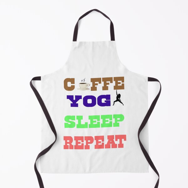 Item preview, coffee yoga sleep repeat designed and sold by SeniorPrint99.