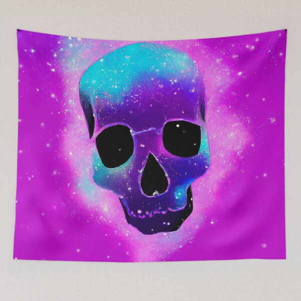 Item preview, Magical Genie Skull designed and sold by Sabrina Supernova.