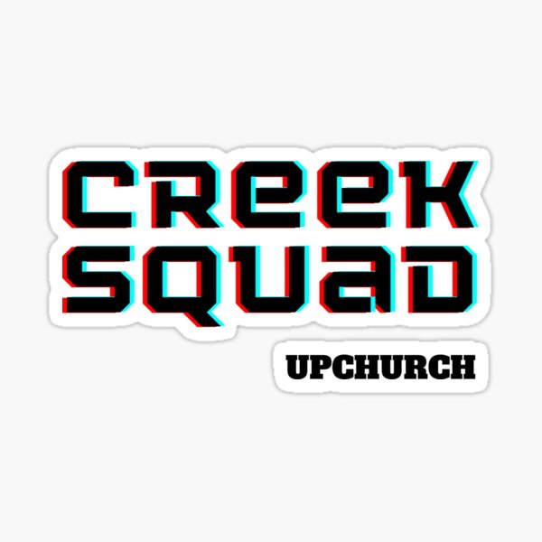 creek squad sticker Poster for Sale by YoussefChop  Redbubble