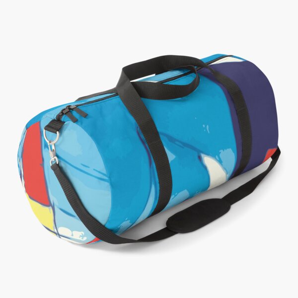Item preview, Sailboating Abstract Illustration in Indigo Blue with Red Accent designed and sold by Nonshape.