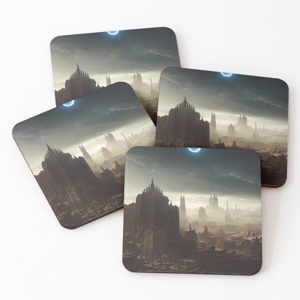 Item preview, City of  Mneseus, Island of Atlantis designed and sold by OccultDreams.