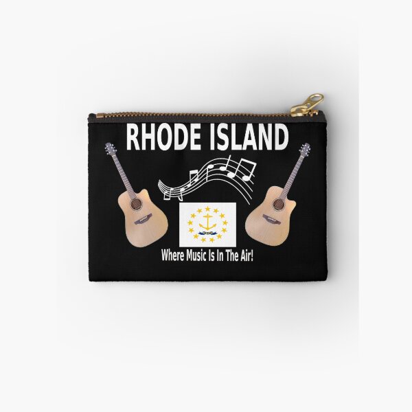Item preview, Rhode Island Acoustic Guitar Shirt designed and sold by GuitarNuts.