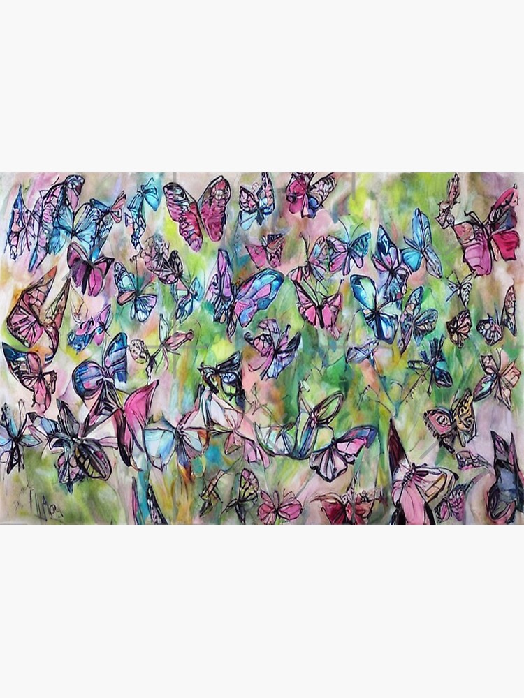 "Kaleidoscope of Butterflies" Sticker for Sale by calibrit Redbubble