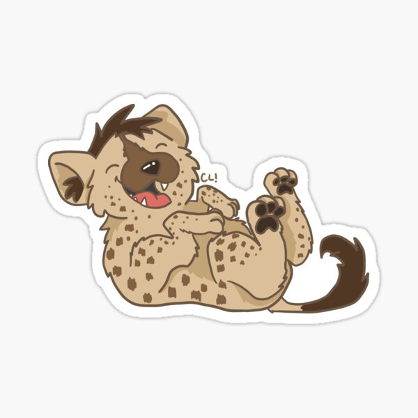 Item preview, Spotted Hyena designed and sold by Claire Doodles.