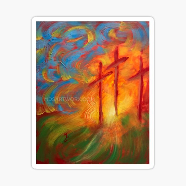 Item preview, Crosses at Calvary designed and sold by mdsartworx.