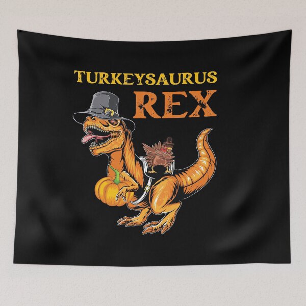 Item preview, Kids Turkeysaurus Rex Dab Turkey Dino Toddler Boys Thanksgiving  designed and sold by Med ing.