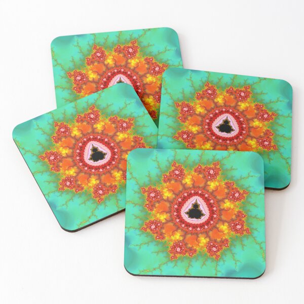 Item preview, Conjunto Mandelbrot Naranja Zoom designed and sold by pinkal.