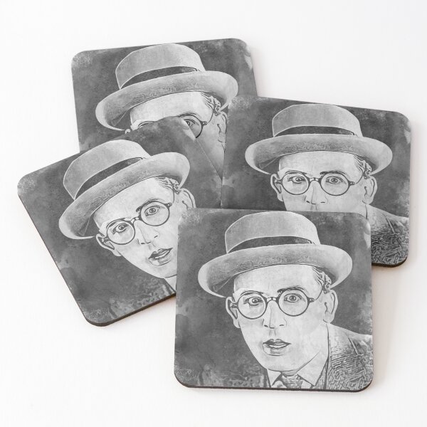 Item preview, Harold Lloyd Art - watercolor bw - D4 designed and sold by DecoVintage.