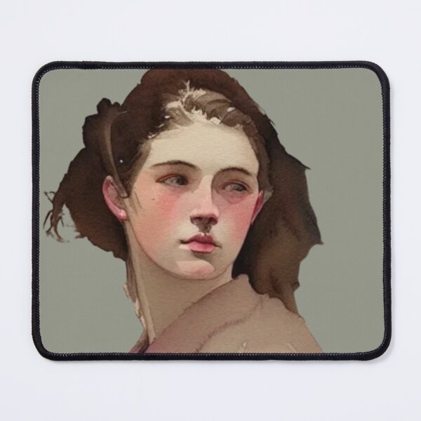 Item preview, Original Art Female portrait, Custom female portrait, Portrait painting woman, Vintage art designed and sold by Artsareus.