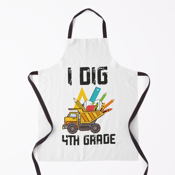Item preview, Back to School Tees I Dig 4th Grade Dumping Truck Boys Girls designed and sold by biigshow.